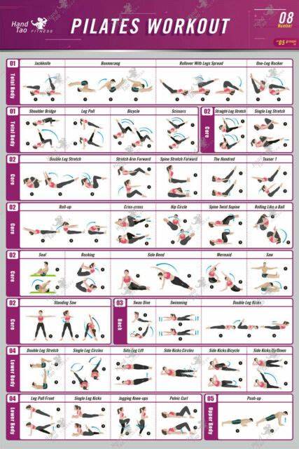 Home Gym Guide - Sıcak Nadir Pilates Mat Egzersiz Serisi