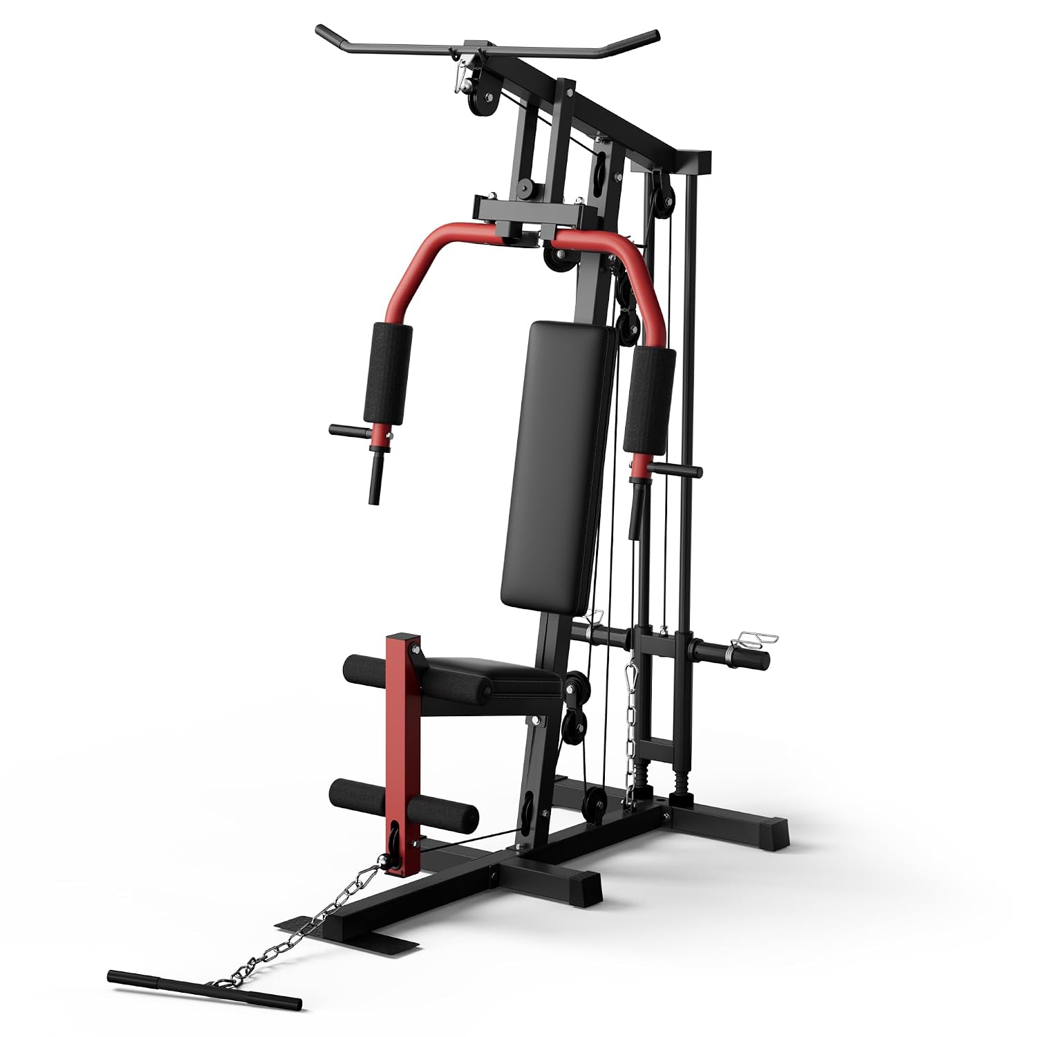 Home Gym Lat Pulldown - LAT Pulldown, Göğüs Pres, Bacak Ekstansiyonu