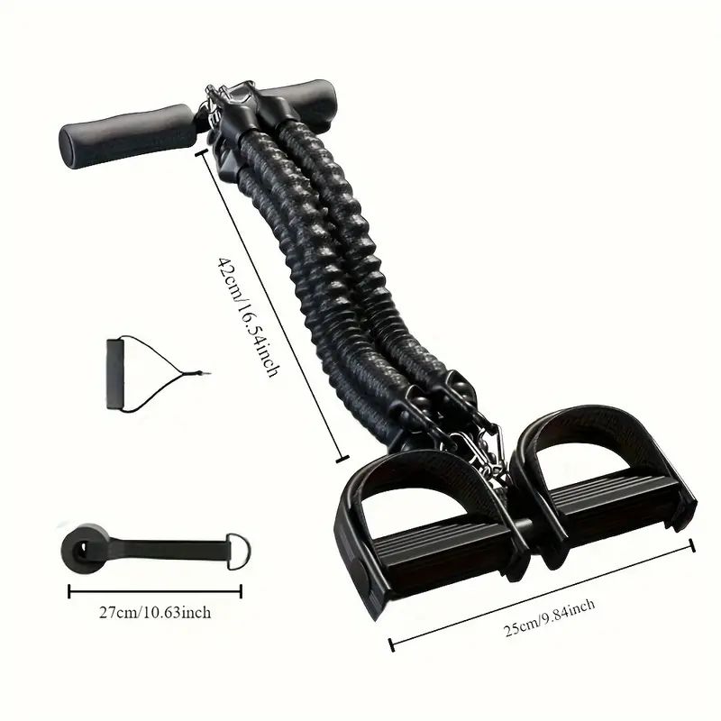 Home Gym Setup - Pedal Germe Halatı Çektirme Egzersiz Evde