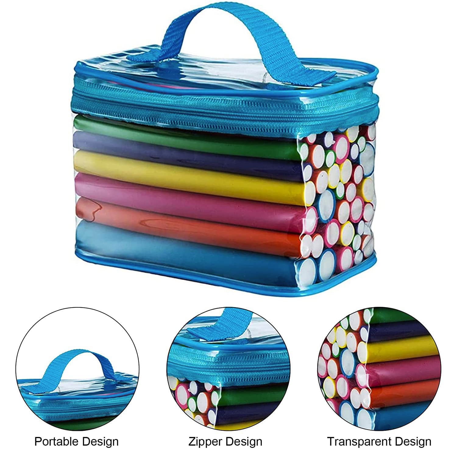 Preacher Curl Pad - 42 adet/kutu Isısız Curling Tembel Bigudi