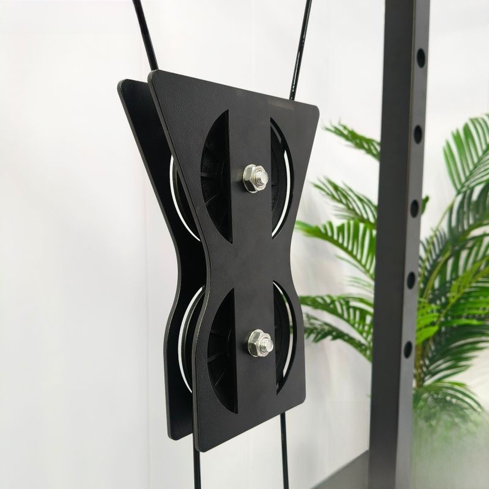 Home Gym Lat Pulldown - Evde Spor Yapmak İçin Çift Kasnak