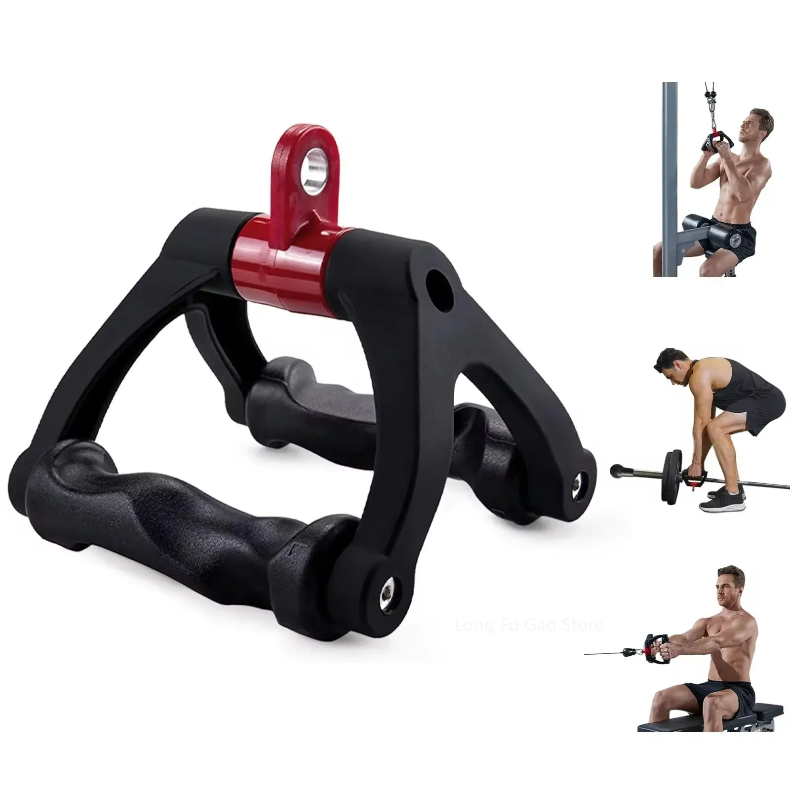 Preacher Curl Pad - Ergonomik V Şekilli Kürek Çubuğu 360°