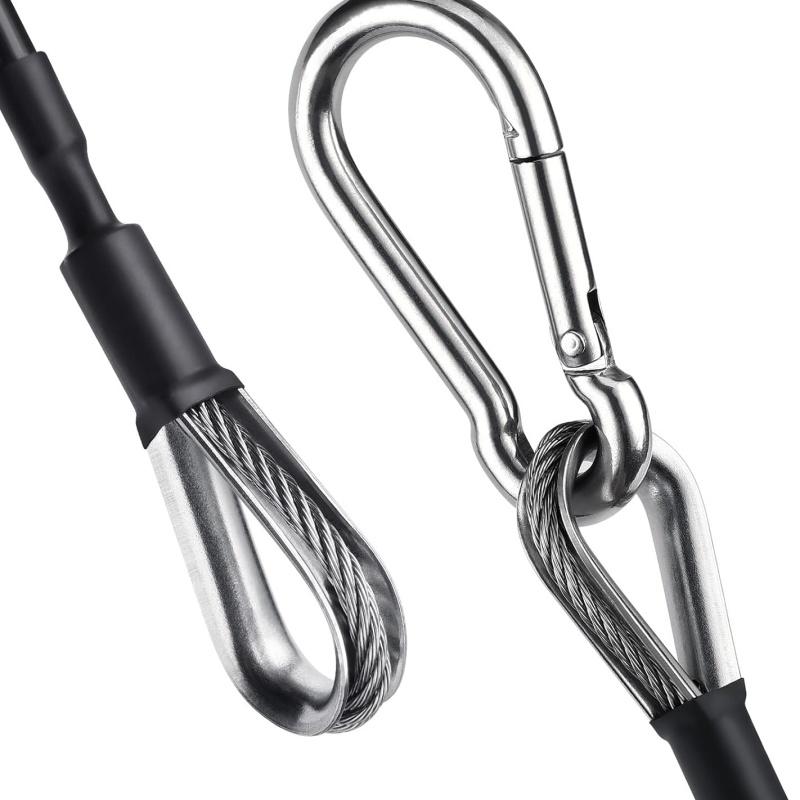 Home Gym Lat Pulldown - 1/2 adet spor salonu kablo uzatma