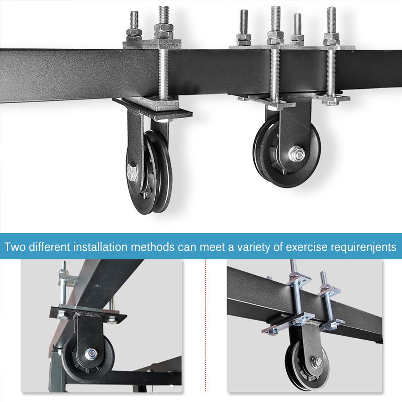 Home Gym Cable Pulley System - Ağır Hizmet Kasnak Sistemi - Ev