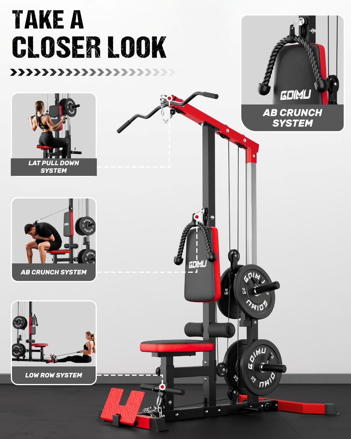 LAT Pulldown & Row Kablo Makin - Home Gym Lat Pulldown incelemesi ve fiyatı
