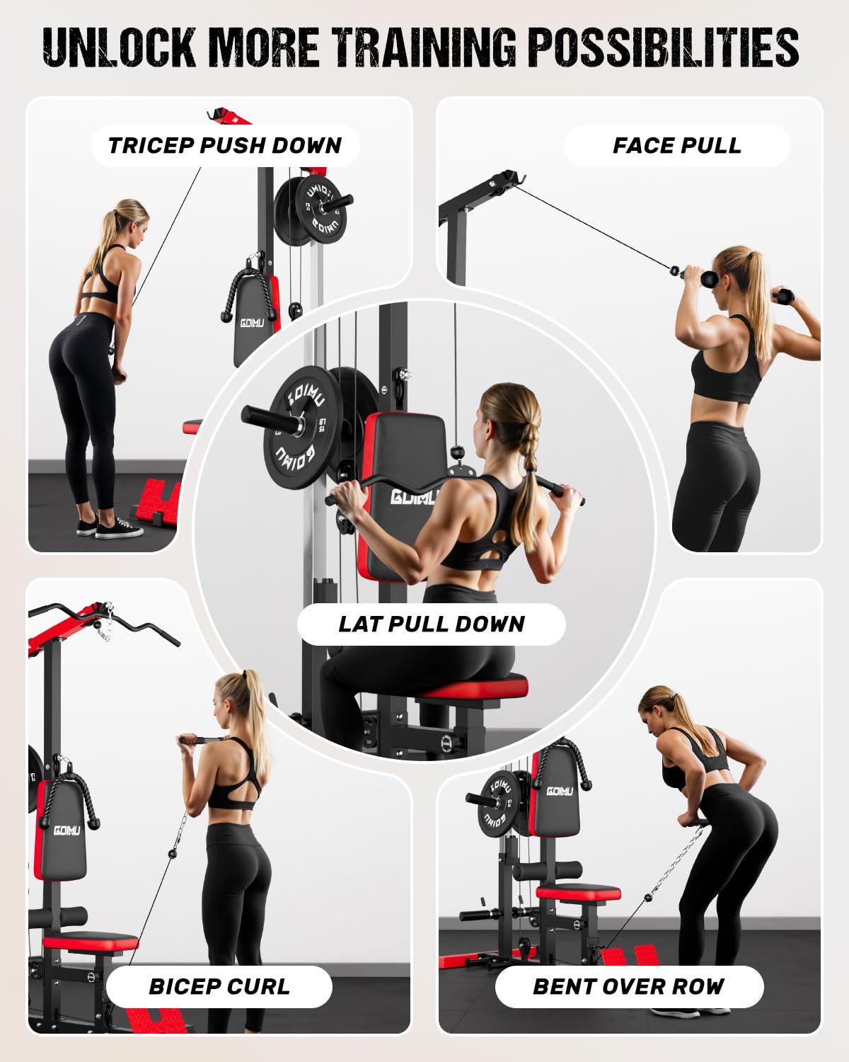 LAT Pulldown & Row Kablo Makin - Home Gym Lat Pulldown incelemesi ve fiyatı