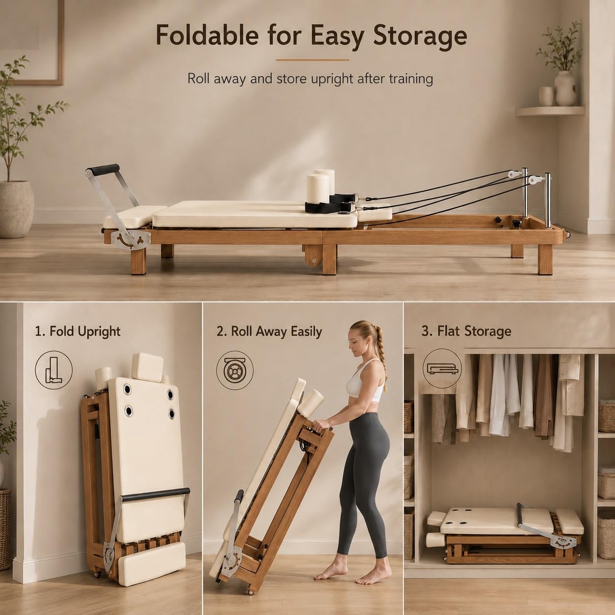 Katlanabilir Pilates Reformerı - Home Gym Set incelemesi ve fiyatı