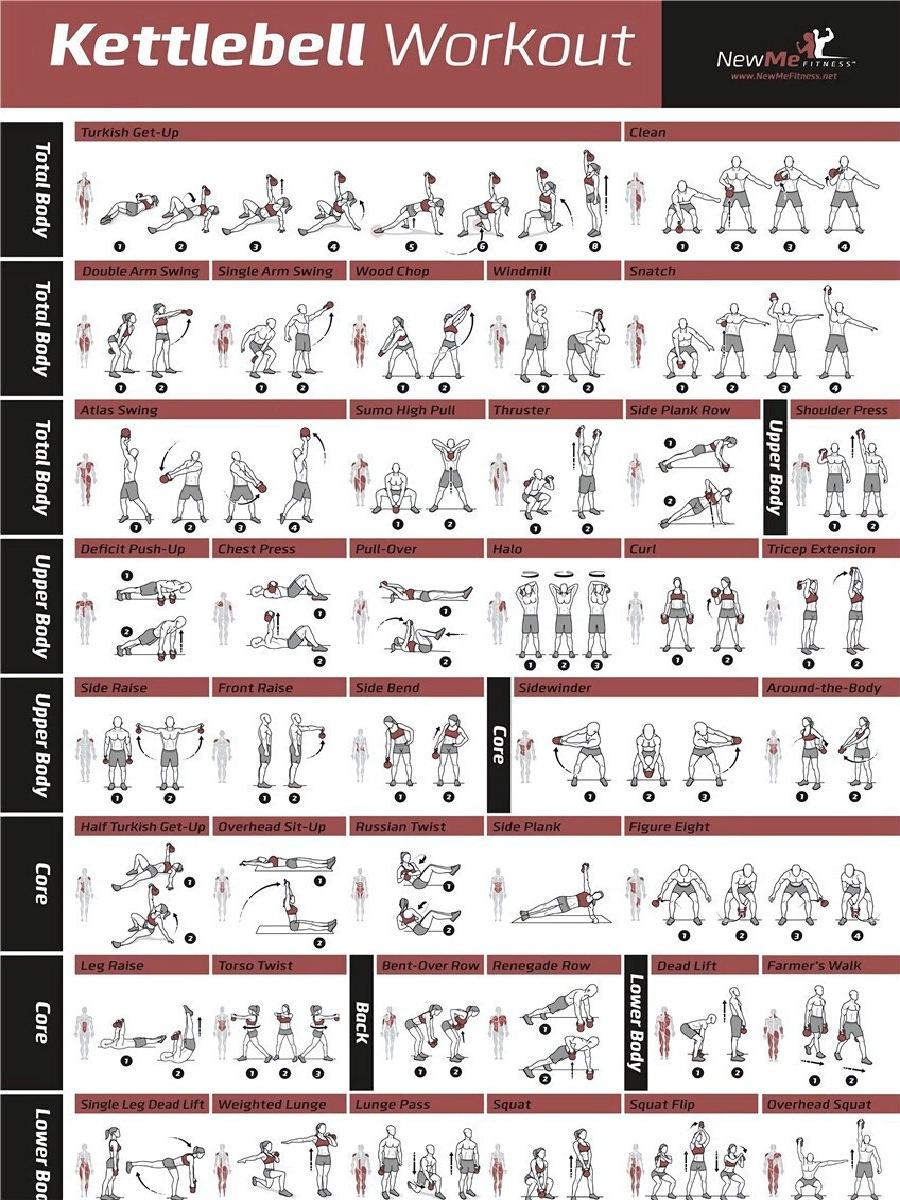 Fitness egzersiz Poster dambıl - Home Gym Guide incelemesi ve fiyatı