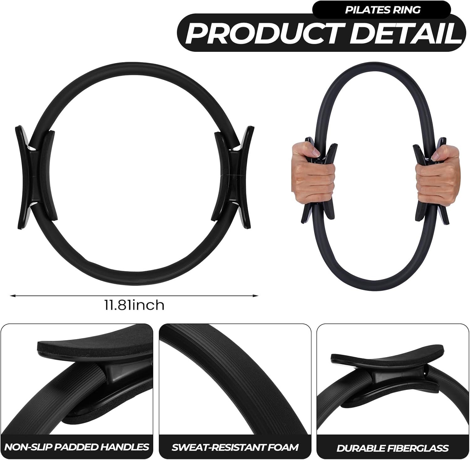 18 Parça Pilates Halkası ve To - Resistance Loop Mini Band incelemesi ve fiyatı