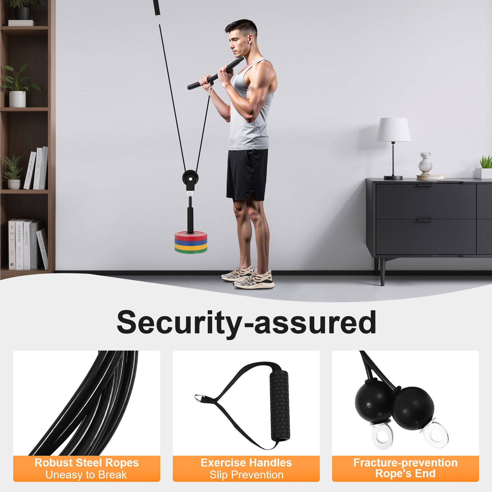 120 kg Kablolu Çekme Fitness S - Home Gym Cable Pulley System incelemesi ve fiyatı