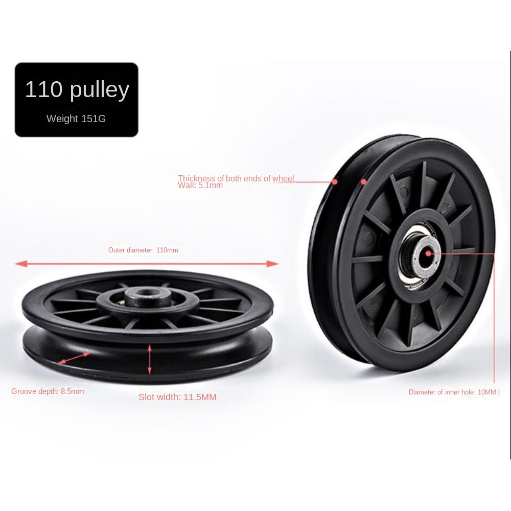 Yüksek Kaliteli Siyah Naylon R - Home Gym Cable Pulley System incelemesi ve fiyatı